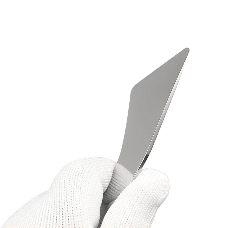 Stainless Steel Scraper Ultra Sharp Scrapers Remove Residue From Steel, Aluminum And More Ends Offer Extra Leverage