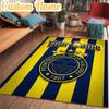 Custom Name Fenerbahçe Spor Kulübü Rug Office Rug, Indoor Rug, Chair Rug, Living Rooms, Doormat Game Rug Home Decor Birthday Christmas Gifts
