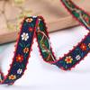 1 Yards Ethnic Jacquard Ribbon Nylon Webbing for Bag Strap Belt Tape DIY Textile Clothing Decor Sewing Accessories