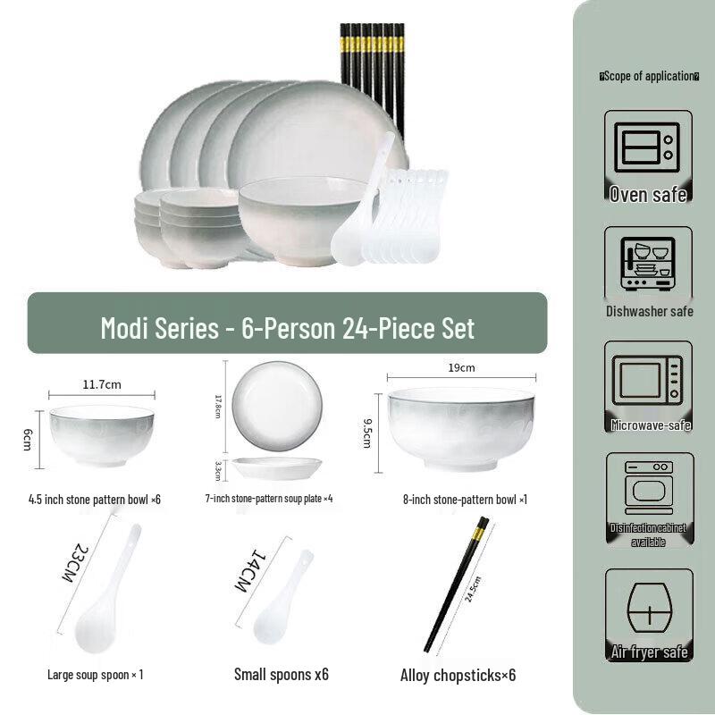 Love Journey Japanese Ceramic Dinnerware Set