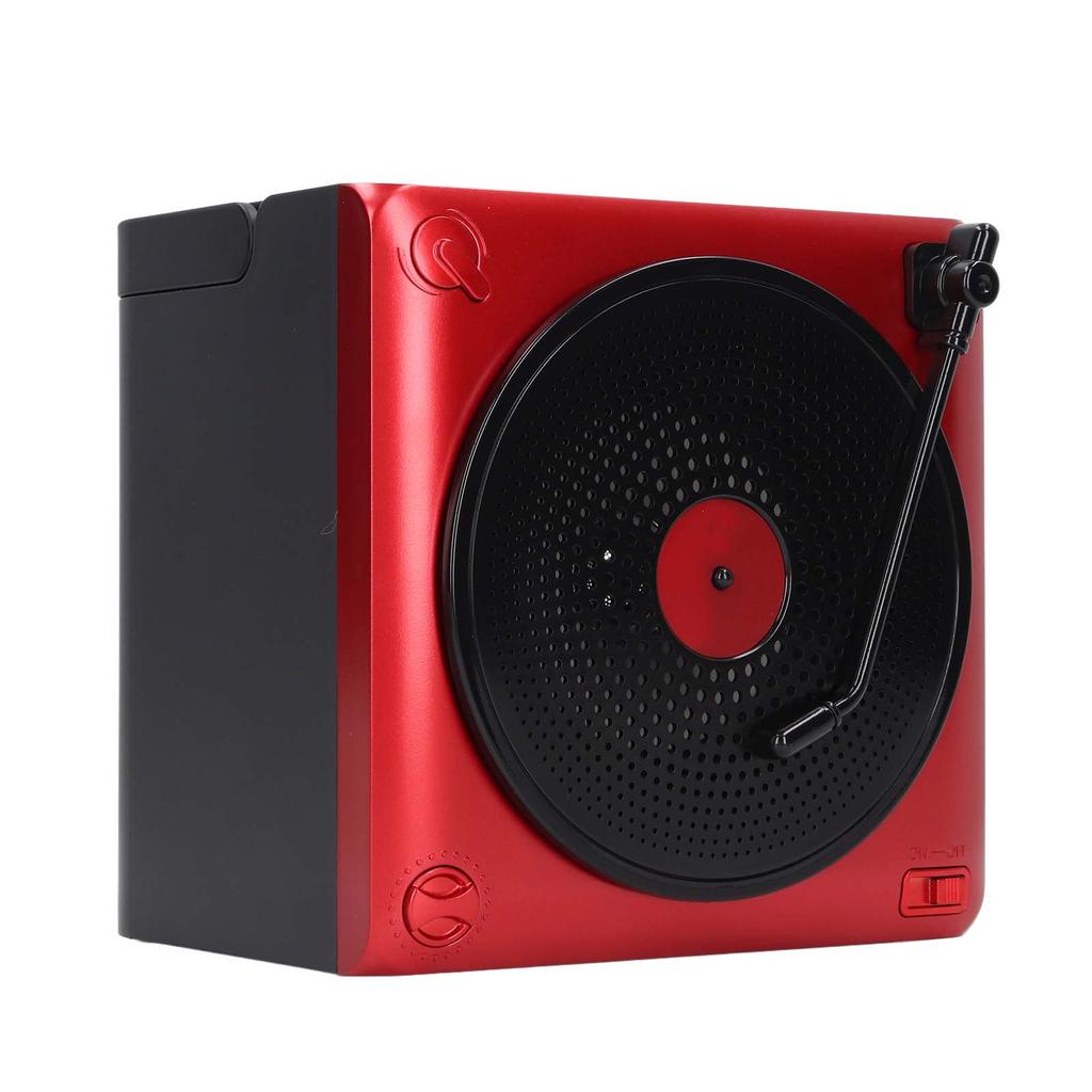 Karaoke Machine with Dual Microphone Portable LED Bluetooth Speaker for Birthday Home Party Red