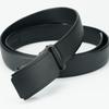 Men's New Belt Automatic Buckle Belt Trousers Belt Black Slim Belt