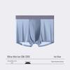 Men's Plus Size Quick-Dry Ice Silk Boxer Briefs - Summer Antibacterial and Breathable.