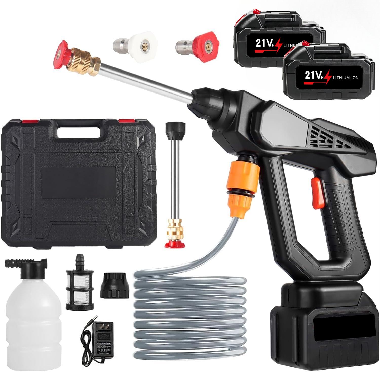 600 PSI bezvadu augstspiediena mazgātājs ar