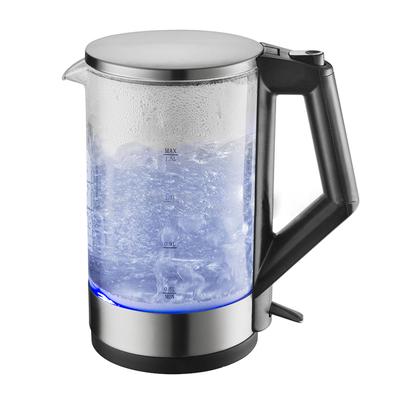 1.5l Yüksek Borosilikat Cam Elektrikli Su Isıtıcısı Yalıtımlı Çaydanlık Ev Ofis İçin