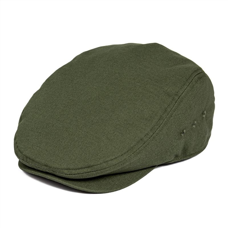JANGOUL Summer Airhole Flat Cap Men Cotton Driver Hat Newsboy Caps 826