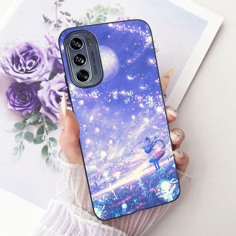 For Motorola Moto G62 5G Case Fashion Butterfly Bowknot Pattern Soft Silicone Cover For Motorola Moto G22 G32 G42 4G Phone Shell