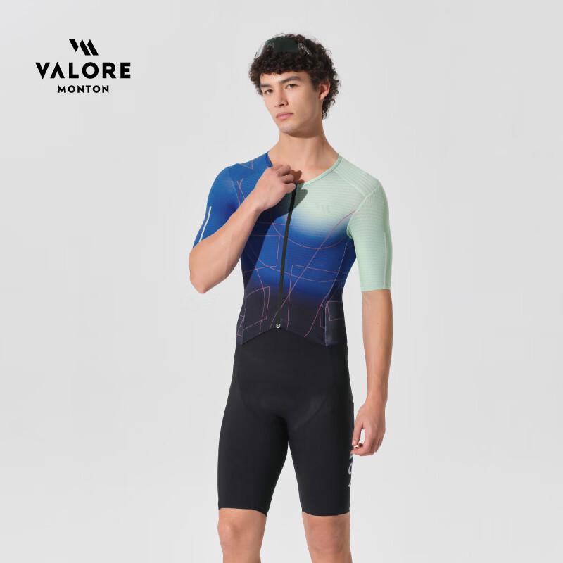 VALORE AOE Men s Short Sleeve Integrated Cycling Skinsuit L