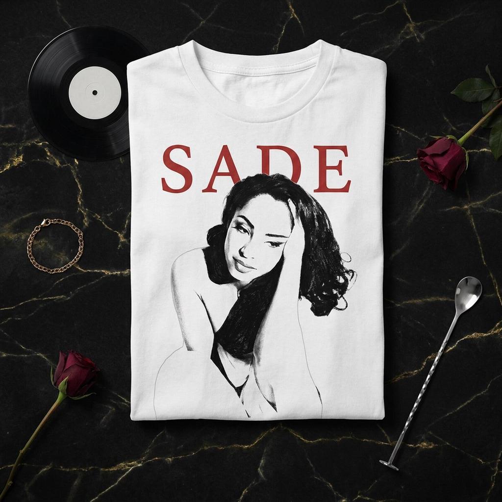 Sade Tee | Soul Singer Graphic Shirt | 90s Smooth Jazz T-Shirt | Music Legend Fan Gift