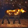 Multi Layer Carved Wooden Ornament Wooden Carving Animal Wall Art Home Desktop Decoration