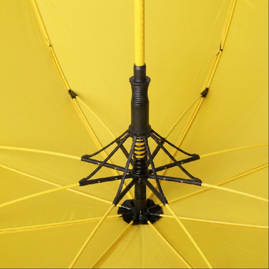 Large golf umbrella waterproof set color fiber reinforced wind-resistant business long handle vinyl umbrella automatic umbrella
