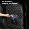 Car Anti-kick Mat Car Seats Anti Kick Pad Mat For Honda Civci FIT CRV Accord Jazz HRV Dio Stepwgn Prelude Odyssey City CRX Pilot aja256