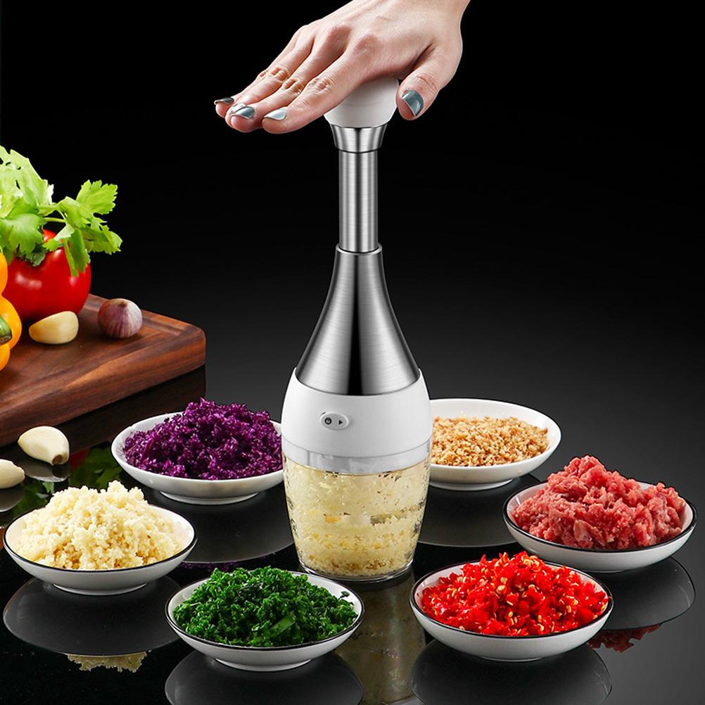 Manual Garlic Press Multi Function Garlic Mincer Garlic Crusher Safe and Easy to Clean Kitchen Tools