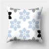Grey Blue Pillowcase Geometric Cushion Cover Peach Skin Cushion Sofa Cushion Cushion Pillowcase Home Decor Pillowcase