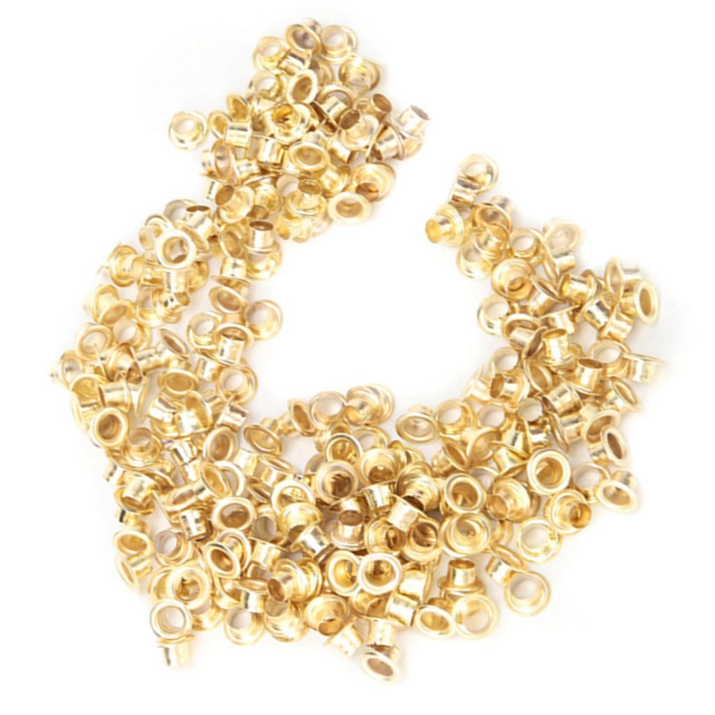 1 Set Metal Eyelet for Binding Metal Retainer Hole Slot Puncher Paper Card Single Hole Punch