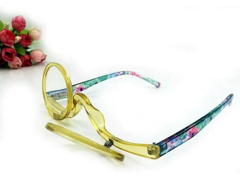 Women's Fashion Flip-Up Magnifying Makeup & Reading Glasses - Rotating Design