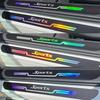 4pcs/Set Laser Cut Car Threshold Protection Bar-Scratch Resistant with Collision Enhance the Beauty of Vehicle Appearance