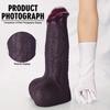 Large Realistic Animal Dildo for Women, Horse Penis Shape Adult Sex Toy for G-Spot Stimulation, Flexible Silicone Masturbator