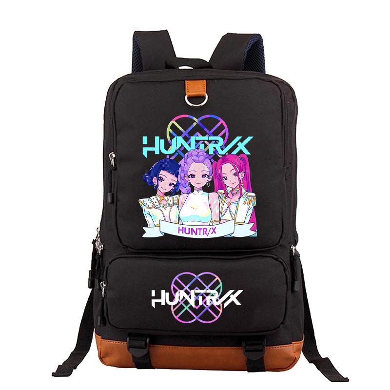 Anime Cartoon Peripheral Korean Version Student Schoolbag Large Capacity Leisure Travel Bag Personalized Printing Backpack