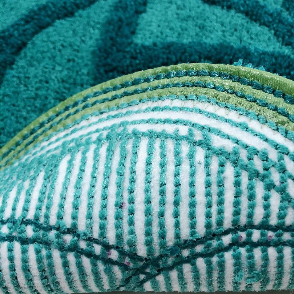 Senko Rose Multipurpose Interior Mat in Peacock 58 x 60 Product Number 17448 S.D.S. Blue, Approx. cm,