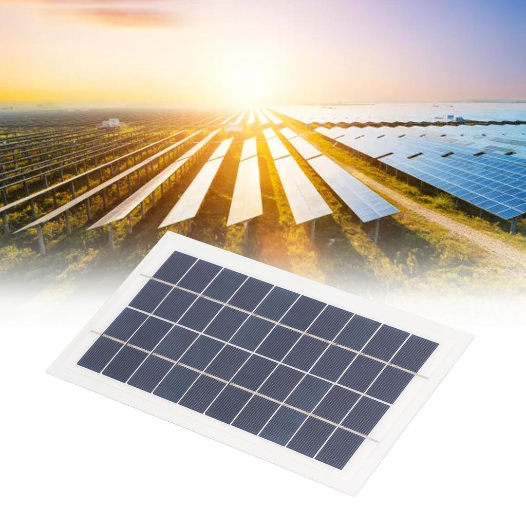 Solar Panel Polycrystalline Silicon Energy Saving For Emergency Lights Advertising Lights Traffic Lights 5V 4.5W