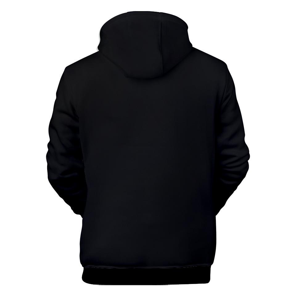 Trendy 3D Print Cosplay Hoodie for Men and Women - Long-sleeved, Hooded