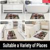 Anime Surgeon of Death Doormat, Cartoon Pirate Room Non-slip Floor Mat, Decorative Entrance Rug for Home Living Room Bedroom