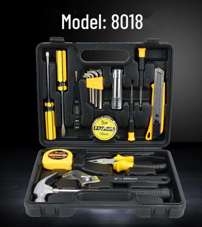 Complete Household Tool Set: Manual Repair Kit with Gift Box