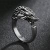 1 STuks Punk Vintage Zwart Grote Open Kruis Ring Voor Vrouwen Feest Sieraden Mannen Trendy Gotisch Goud Zilver Kleur Vinger Ringen Anillo