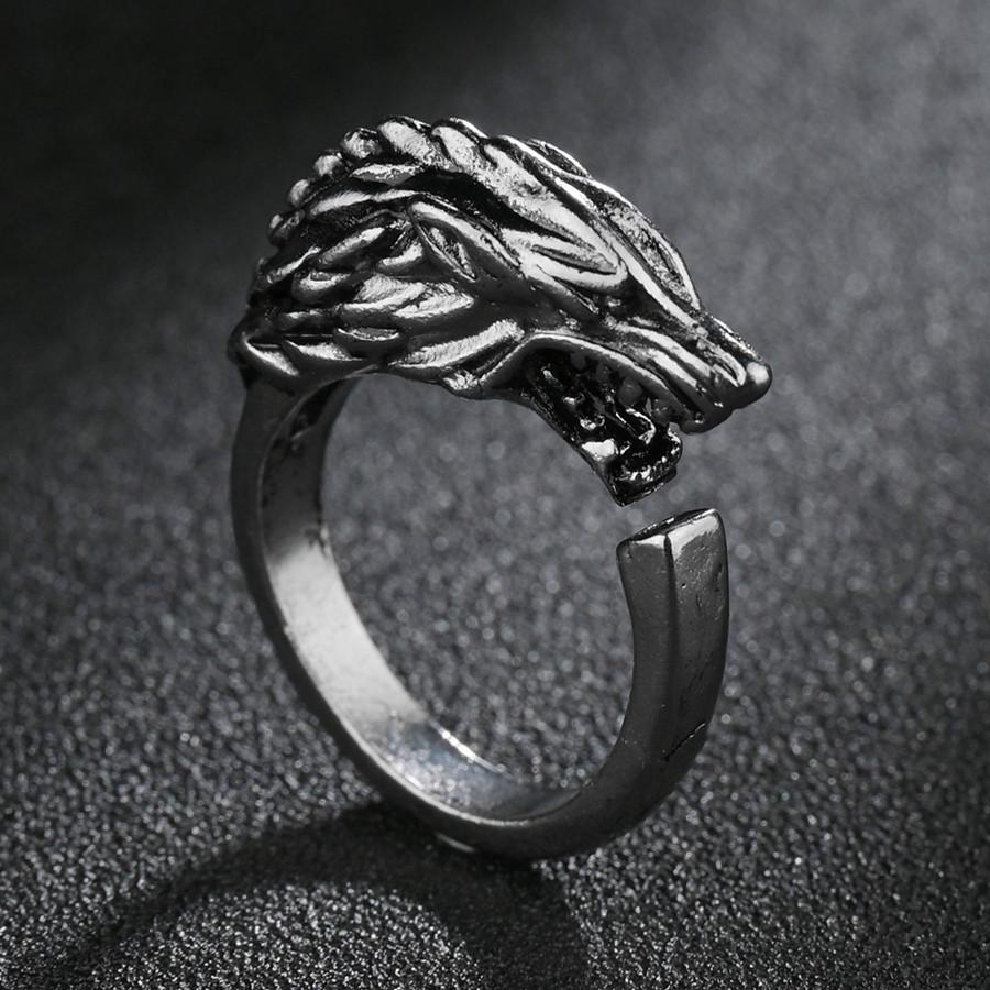1 STuks Punk Vintage Zwart Grote Open Kruis Ring Voor Vrouwen Feest Sieraden Mannen Trendy Gotisch Goud Zilver Kleur Vinger Ringen Anillo