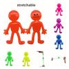 Tpr Smiley Face Doll Toy Stretchable And Stress-relieving Figure For Children Teens And Adults