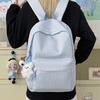 Student Schoolbag Large Capacity Check Backpack