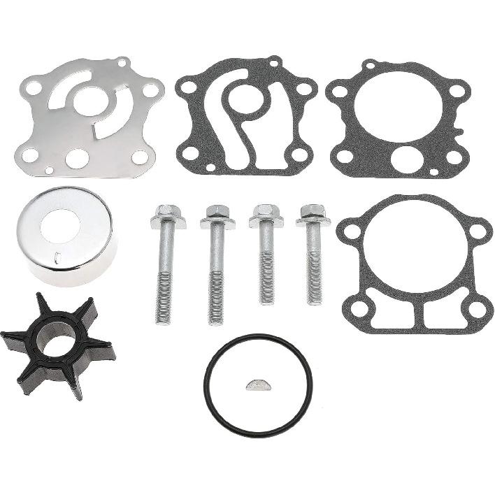 

6H3-W0078-02 Water Pump Impeller Repair Kit for Yamaha 50 60 70 HP Outboard 1997-UP Replace for Sierra 18-3465 6H3-W0078-02-00 6H3-W0078-00