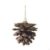 10pcs Christmas Pine Cone Pendants Cones Decorating Tree for Gift Tags