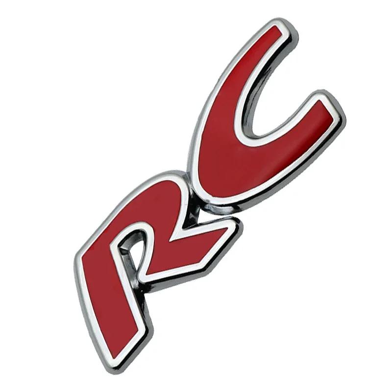 COS1 Rc Auto Achterste Kofferbak Embleem Staart Badge Lichaam Sticker for Honda Chevrolet  Subaru Haval Volvo Geely  Abarth Lincoln
