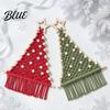 Unique DIY Christmas Trees Boho Make 2 Tree Kit Presents Braided Cotton Rope Knot Craft