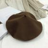Warm Wool Soft Beret For Women Autumn Winter Fashion Trendy Hat Beret