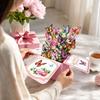 3D -Up Box Birthday Greeting Card with Colorful Design