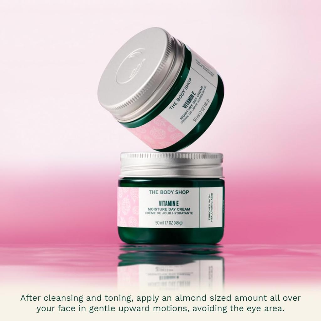 The Body Shop Vitamin E Moisture Cream 50 Ml Hydrating Skincare For All Skin Types Vegan Daily Use