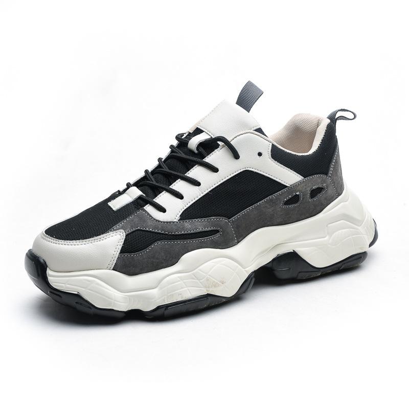 Fashion 2024 Autumn New Korean Version Trend Sports Shoes Men's Fashion All-match Comfortable Platform Outdoor Casual Shoes Men21