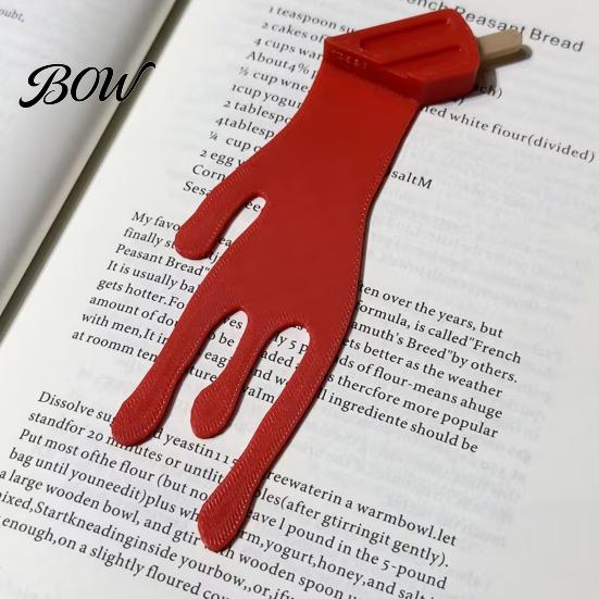 Three Dimensional Book Accessory 3D Printed Ice Cream Bookmark, Creative Melting Popsicle Non Deforming Page Marker, Reading for Students, Lovers