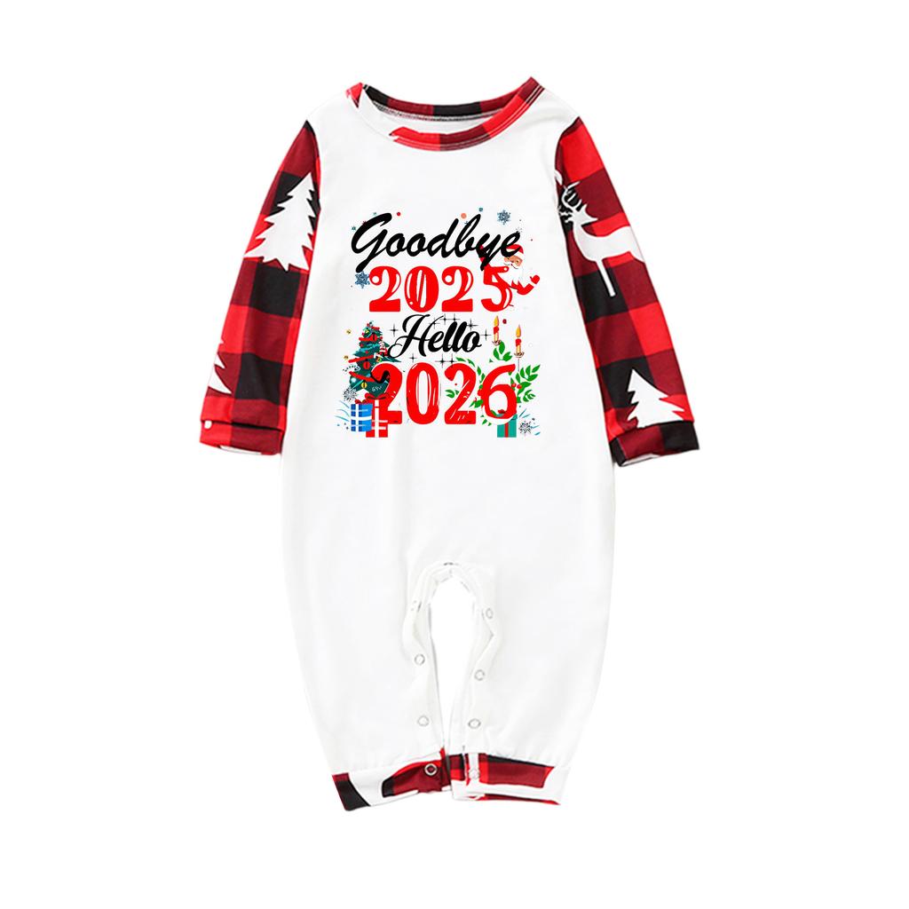 Prints Family Matching Long Sleeve Tops+Pants Set Family Matching Sets