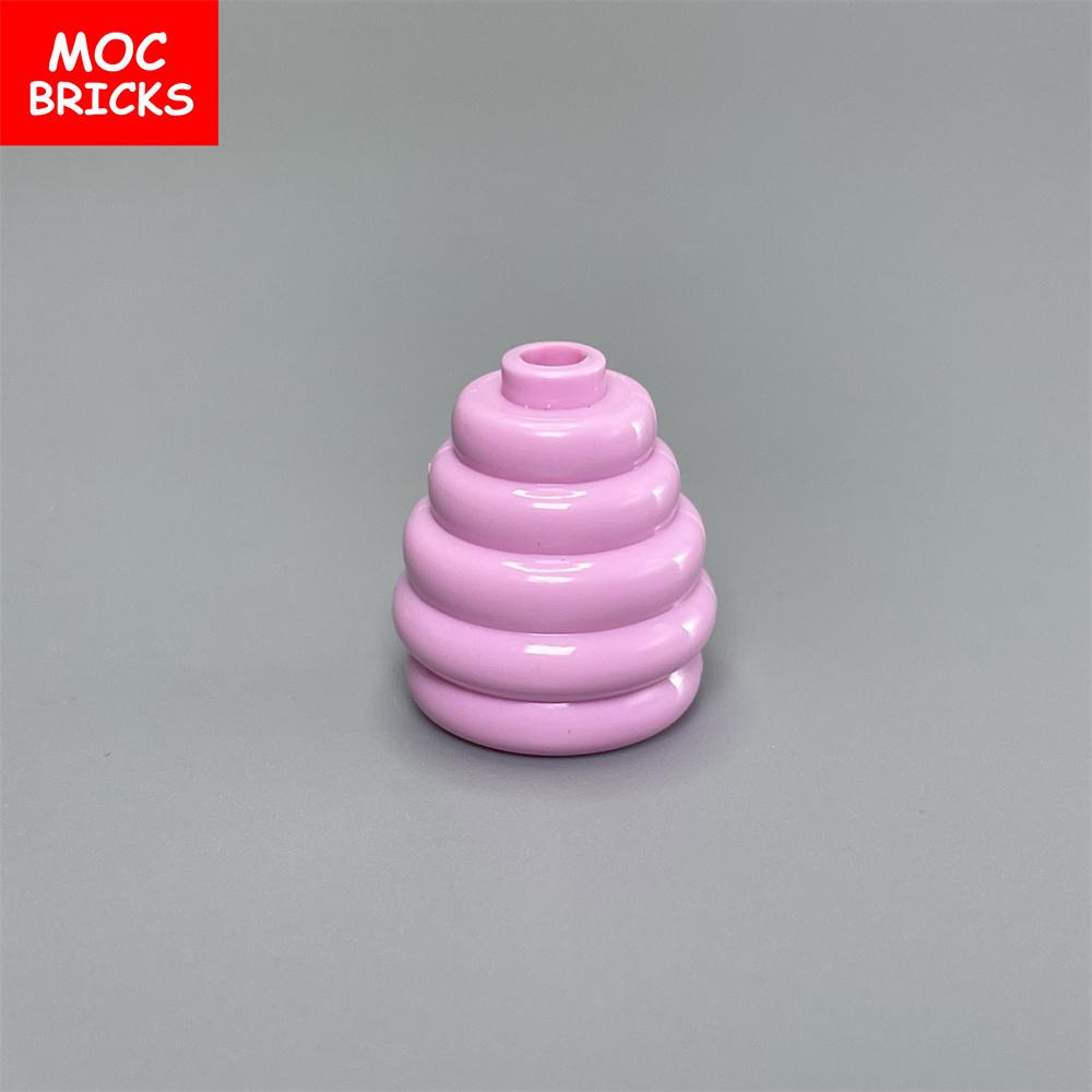 Non-Toxic 10Pcs/Lot Moc Bricks Honeycomb Beehive Cotton Candy 35574 Accessories Action Figure Building Blocks Assemble Children'S Toys