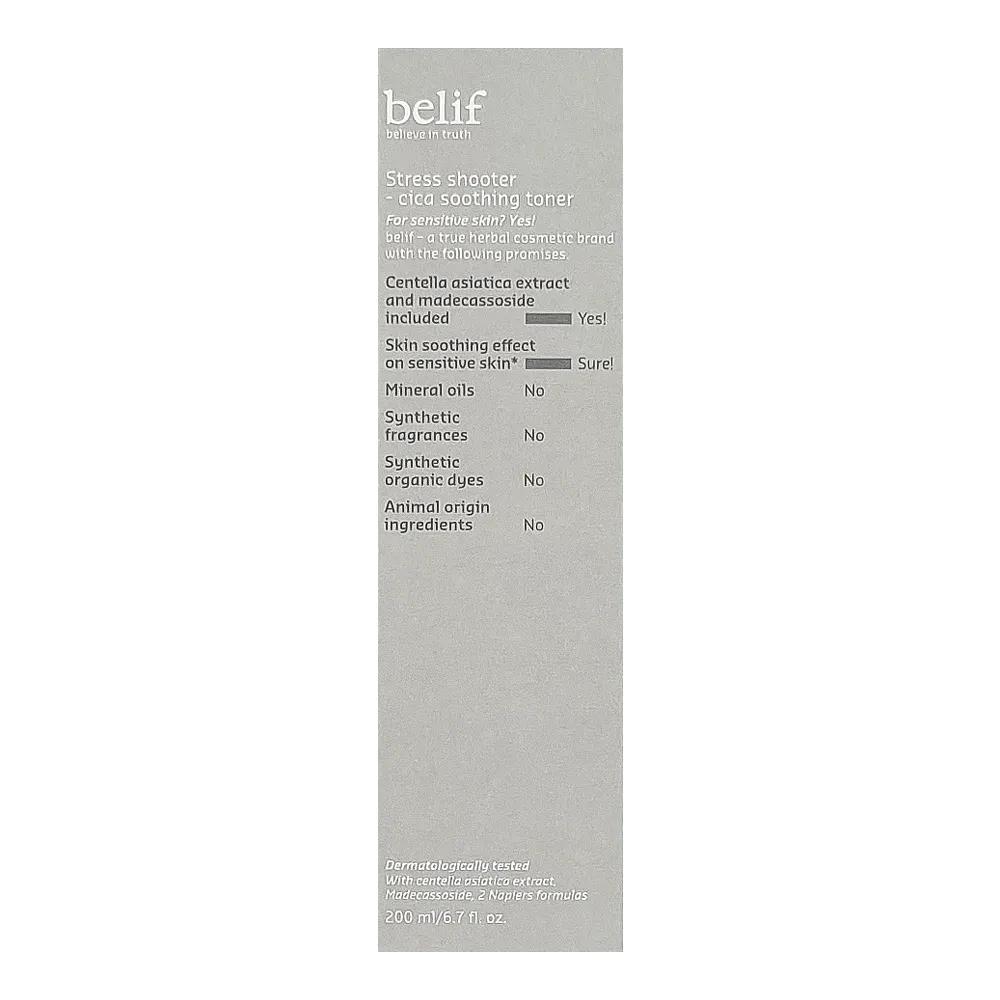 belif Stress Shooter Cica Soothing Toner 200ml Wipe-off Toner Hydrating Skin