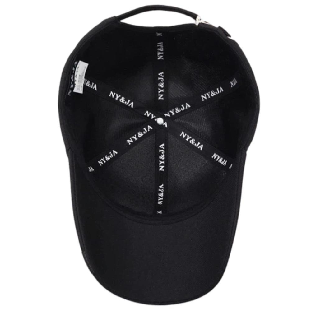 Men Baseball Cap With Metal Mark Adjustable Casual Hat Caps For Men WomenOutdoor Sports Fishing Leisure Caps