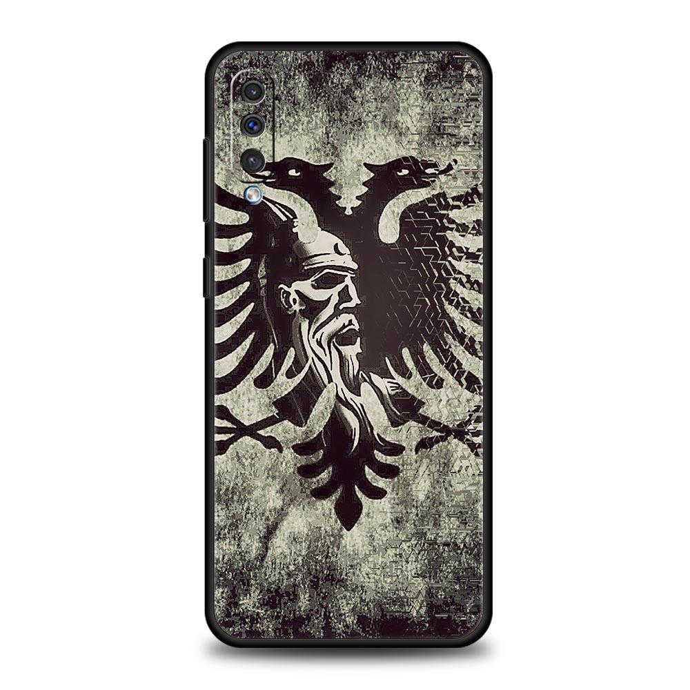 

Чехол для телефона с флагом Албании для Samsung A52 A14 A50 A70 A10 A30 A40 A20S A20E A02S A12 A22 A34 A42 A32 5G A54 A04s Samsung A32