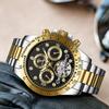 KINYUED  2026 New Men's Automatic Mechanical Watch Stainless Steel Waterproof Watch