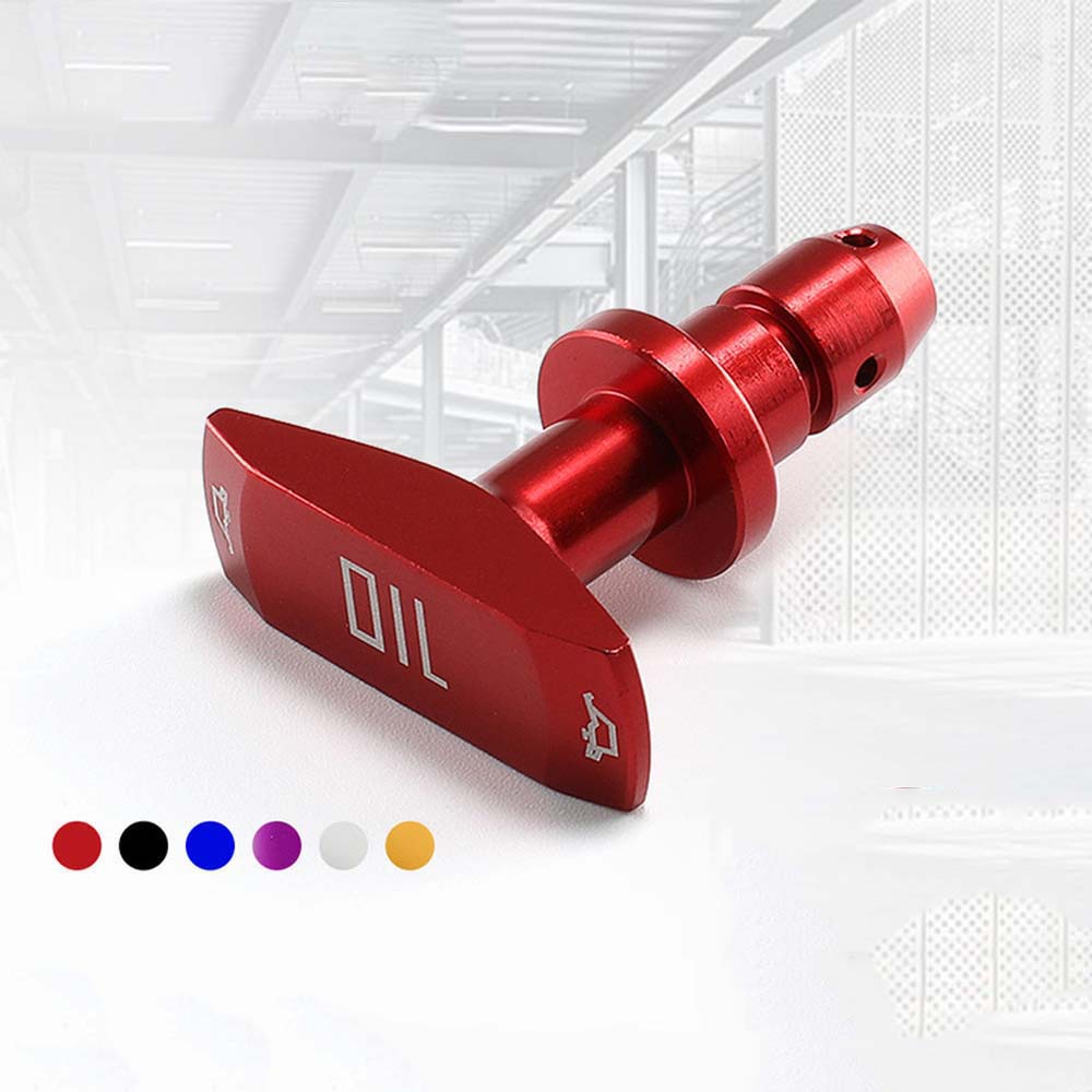 

Automobile Replacement Accessories Auto Parts Car Oil Dipstick Pull Handle Engine Oil Pullhandle червоний