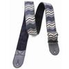 Straps 5cm ZIGGY BLACK RightOn! Guitar/Bass Strap, Wide, 80-145cm,