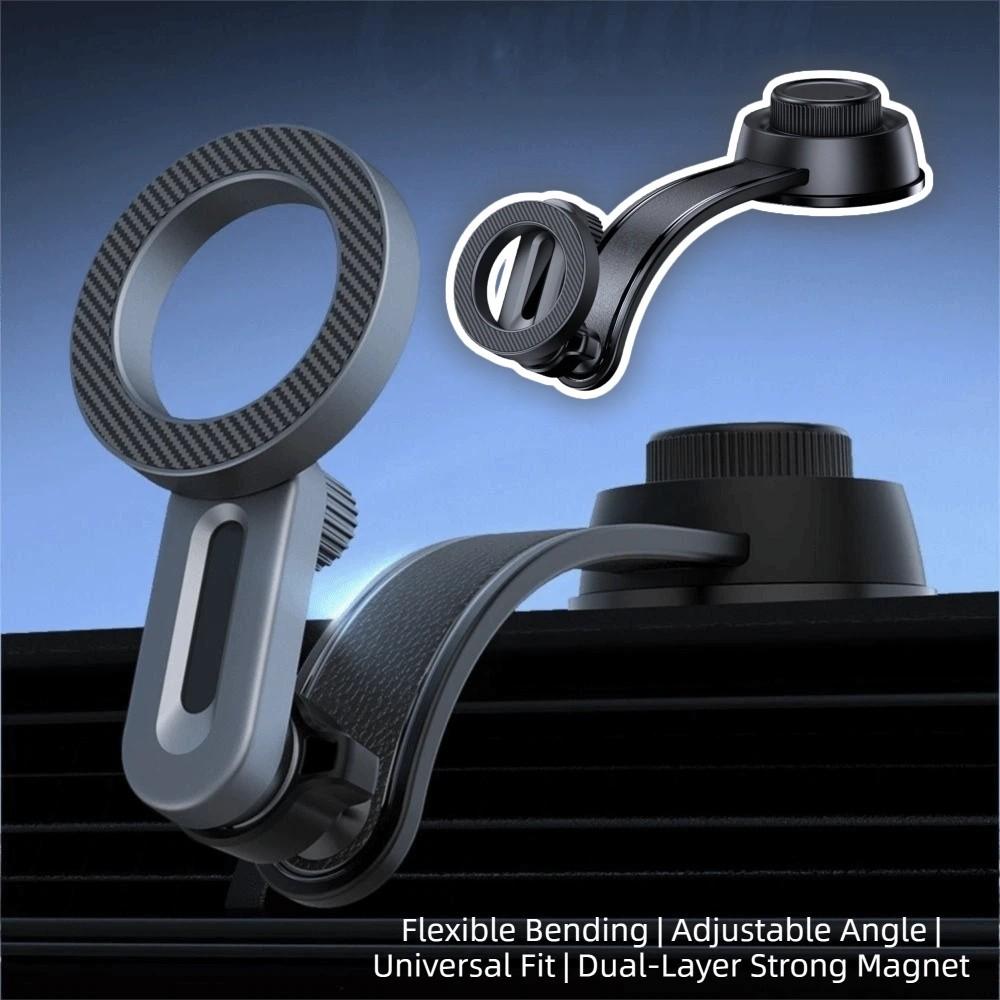 Hands-Free Car Screen Phone Holder Suction Cup Smartphone Bracket Automotive Accessory